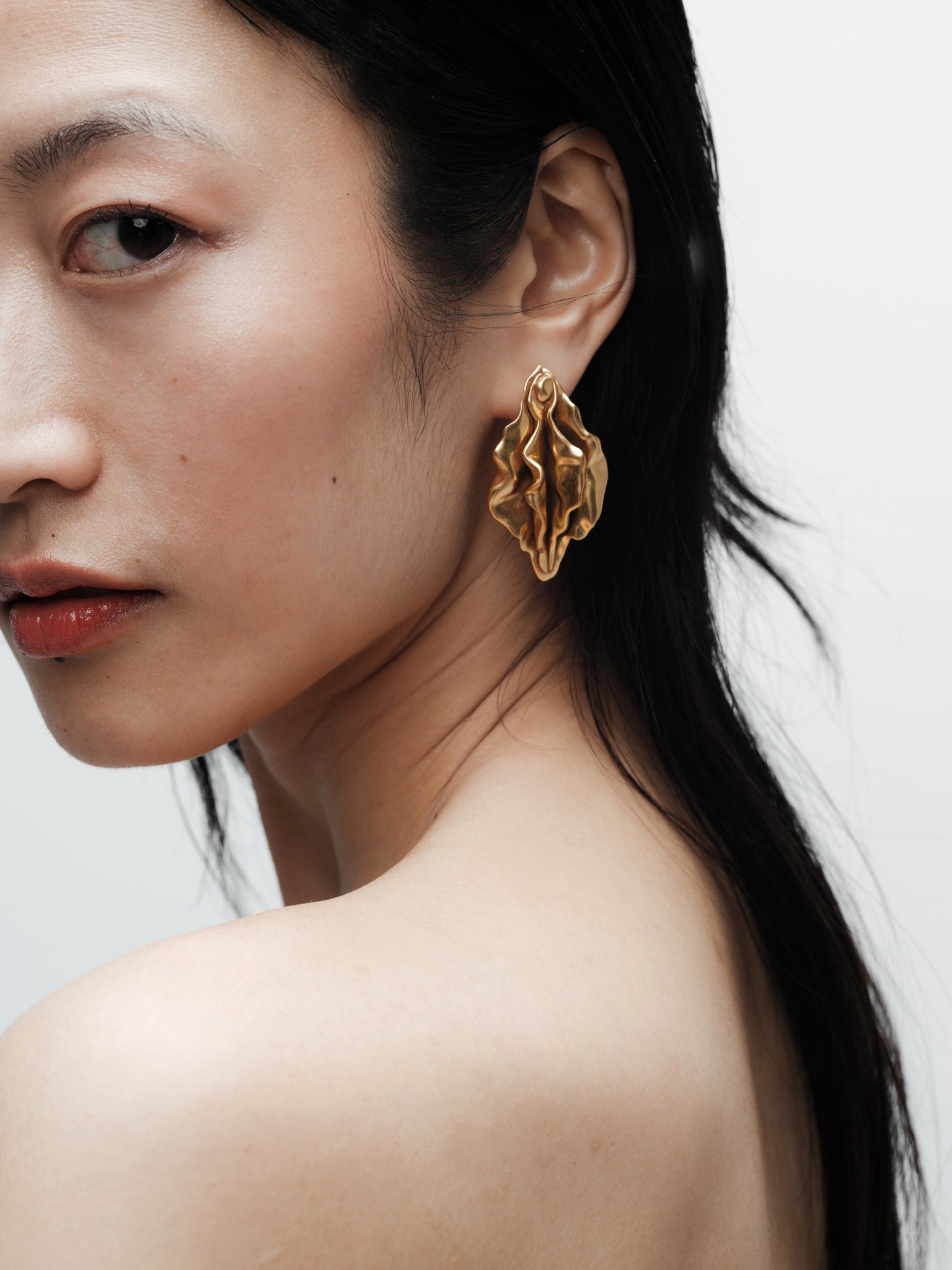 18k Gold Plated LYS Earrings – YINAN NEW YORK