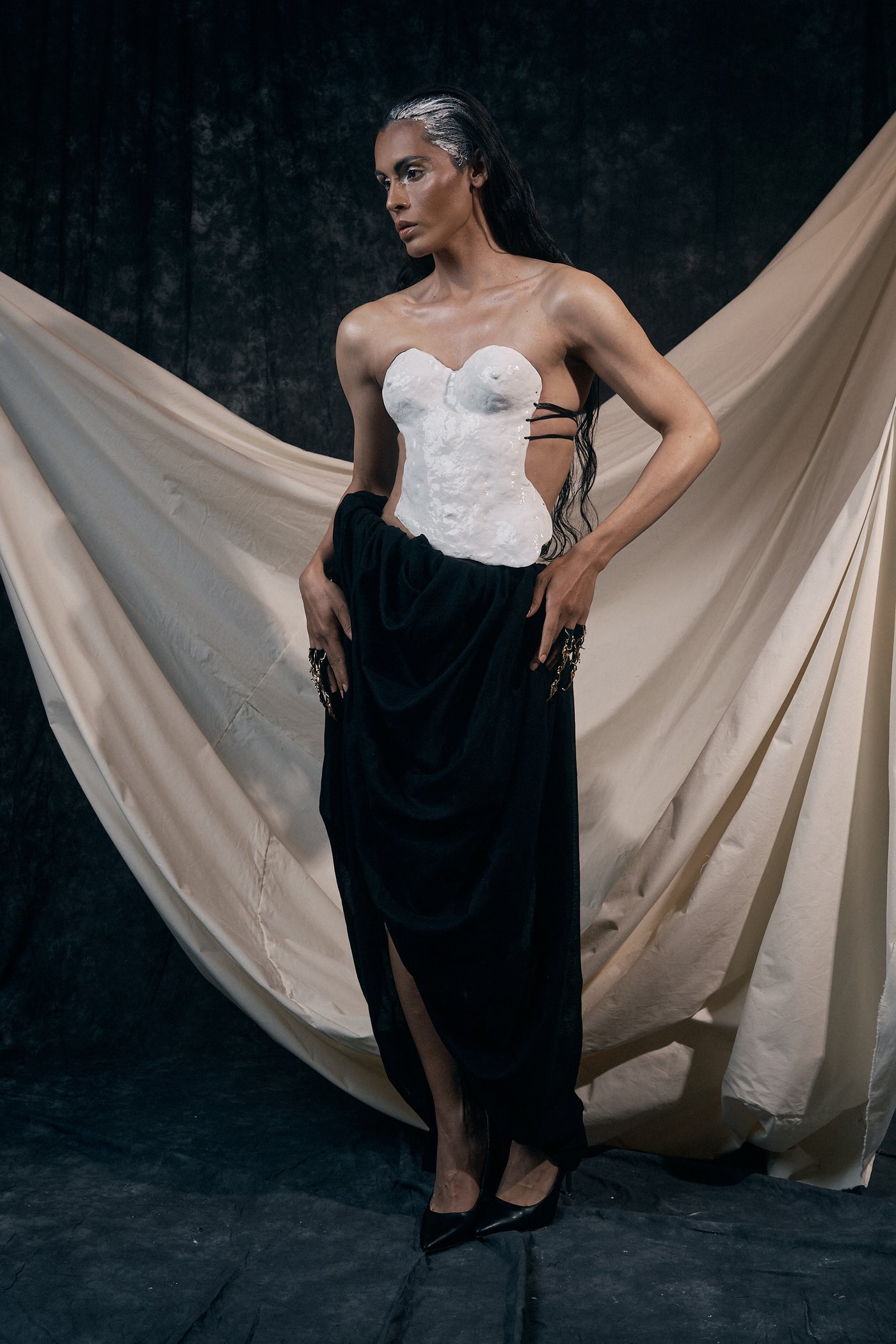 Eternal Relief explores memory and reconciliation through sculptural form